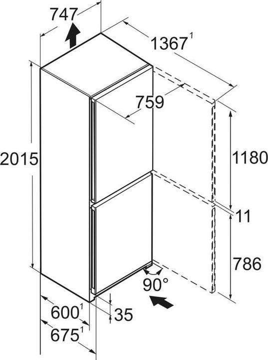 Actual product image Liebherr CNsfd 7723 Plus (486 l)