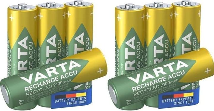 Image du produit Varta Recharge Accu Recyclé (4 pcs, AA, 2100 mAh)
