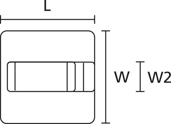 Produktbild HellermannTyton Hellermann Tyton RA9 Weiss 100Stück(e) Kabelklammer