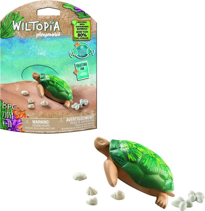 Actual product image Playmobil 71058 Giant tortoise (71058, Playmobil Wiltopia)
