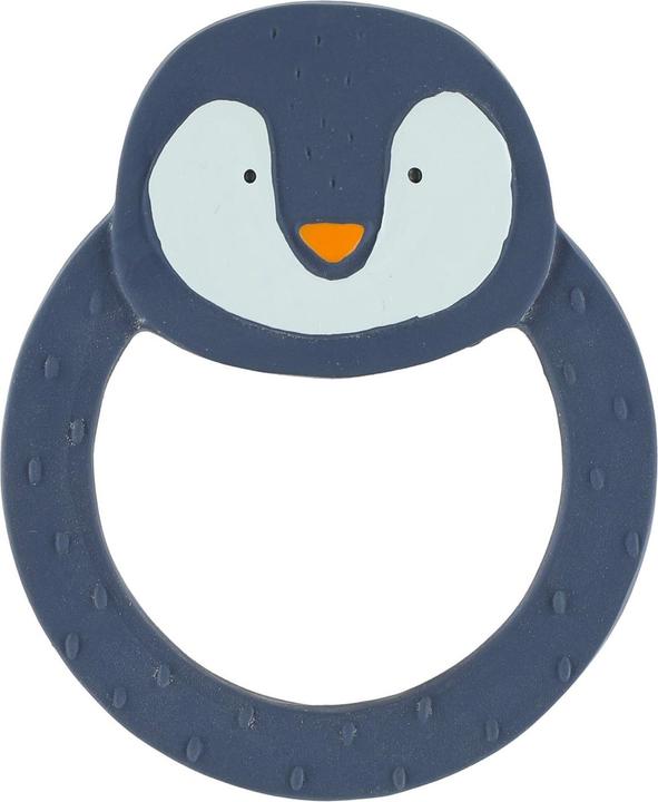 Trixie Baby Anneau de dentition rond Pingouin Caoutchouc naturel (MQ4)