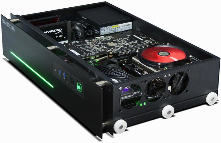 Actual product image Nanoxia Project S Mini (Mini-ITX)