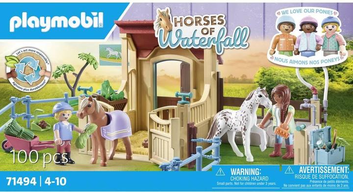 Image du produit Playmobil Écurie (71494, Playmobil Chevaux de la cascade)
