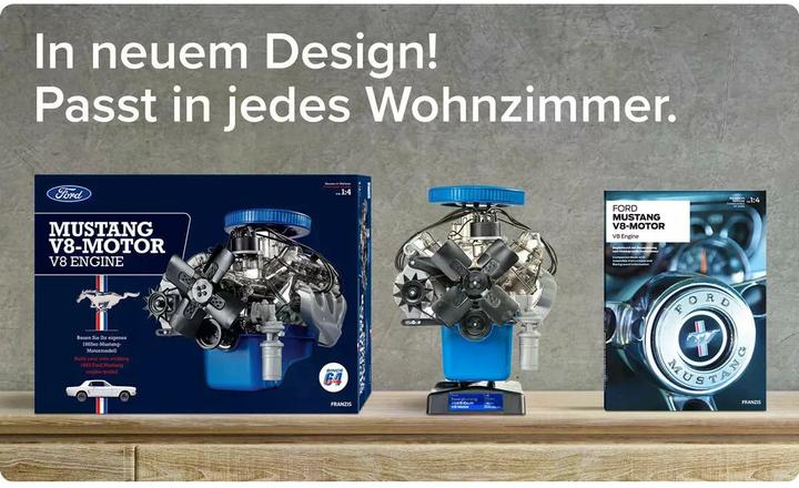 Immagine prodotto Franzis Motore Ford Mustang V8