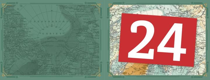 Produktbild Landkarten aus aller Welt – Mein Rätseladventskalender
