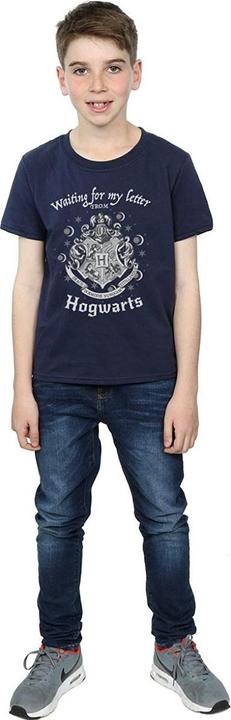 Actual product image Boys Waiting For My Letter Hogwarts Cotton T-Shirt (152, 158)