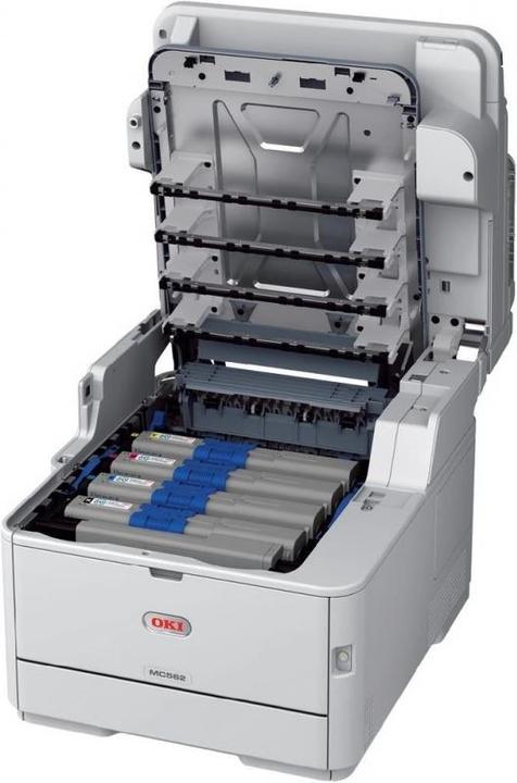 Actual product image OKI MC562dnw (Laser, Colour)