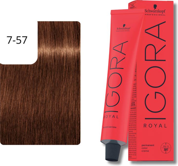 Immagine prodotto Schwarzkopf Professional Igora Royal (7-57 Biondo medio Rame dorato)
