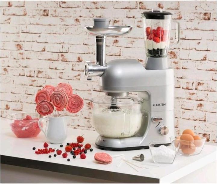 Immagine prodotto Klarstein Macchina da cucina Lucia Argentea 2G Argento (1300 W)