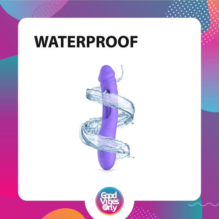 Produktbild Good Vibes Only Flax Vibrierender Dildo mit GPunktStimulator