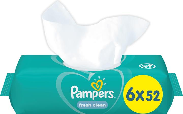 Produktbild Pampers Fresh Clean (312 Stück)