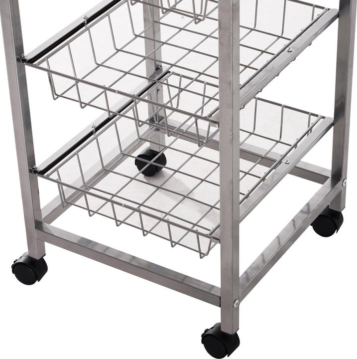 Produktbild Homcom Küchenrollwagen