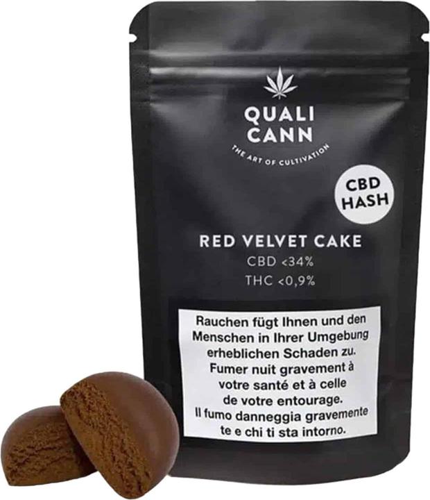 Genuine Swiss Torta Qualicann Red Velvet (Rosso Libanese) (5.20 g, Interno)