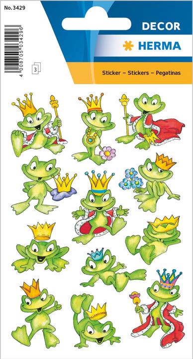 Produktbild HERMA Sticker Frosch