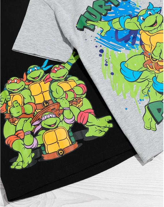 Immagine prodotto Teenage Mutant NT Maglietta per bambini/ragazzi (confezione da 2) (128)