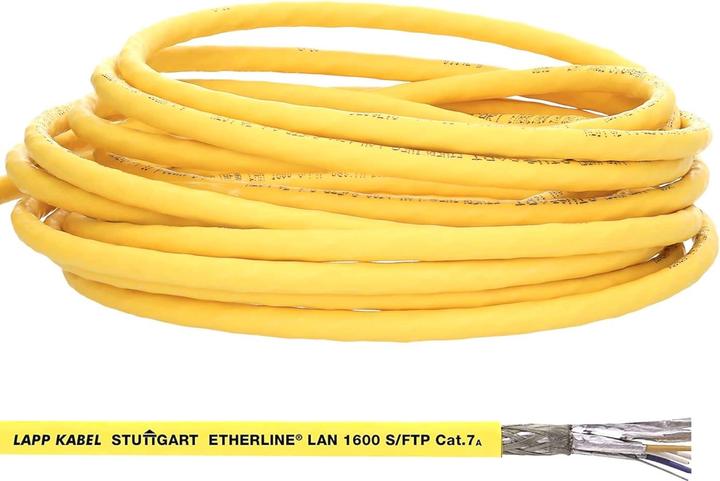 Produktbild Lapp 10 Meter 2170976 Etherline Lan Cat.7A S/FTP 4x2xAWG22 Datenleitung LSZH bis 1600 MHz (S/FTP, CAT7a, 10 m)