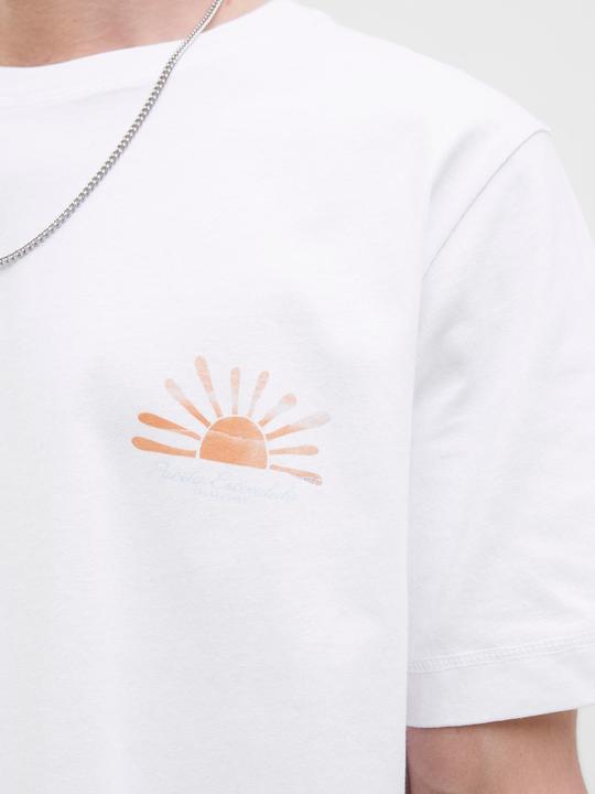 Produktbild Jack & Jones Gedruckt Rundhalsausschnitt T-shirt T-shirt (L)