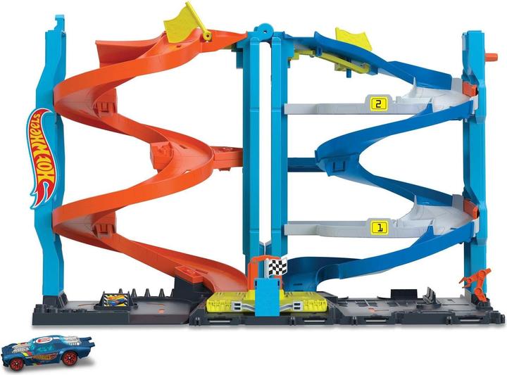 Hot Wheels City Transforming Race Tower