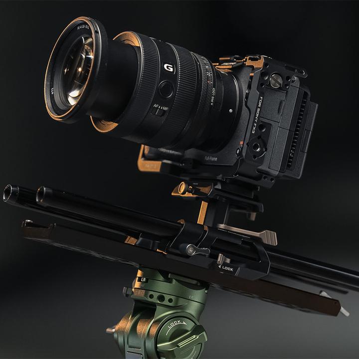 Image du produit Tilta Arca Height Adjustable 15 mm LWS Baseplate (Plaque de raccordement rapide)