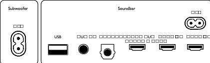 Immagine prodotto Philips Soundbar 3.1.2 con subwoofer wireless TAB8905 (600 W, 3.1 canali)