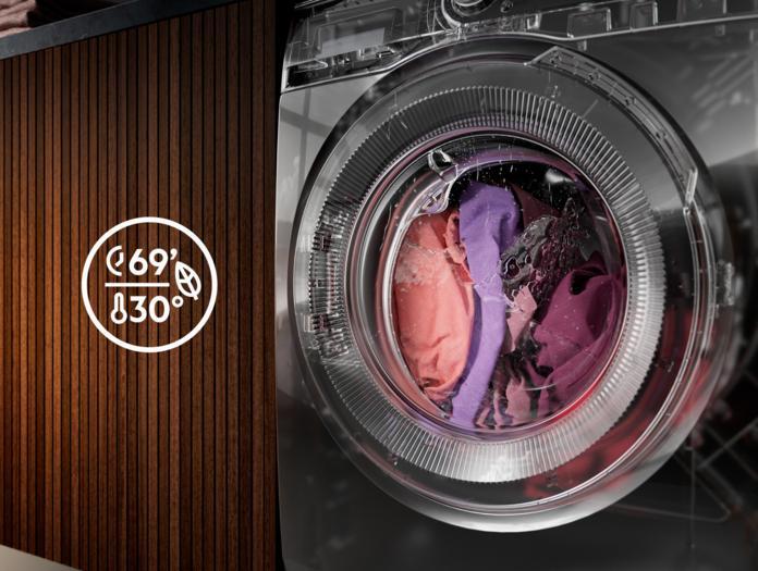 Actual product image AEG LR7G60489 wasmachine Voorbelading 8 kg 1400 RPM A Wit (8 kg, Left)