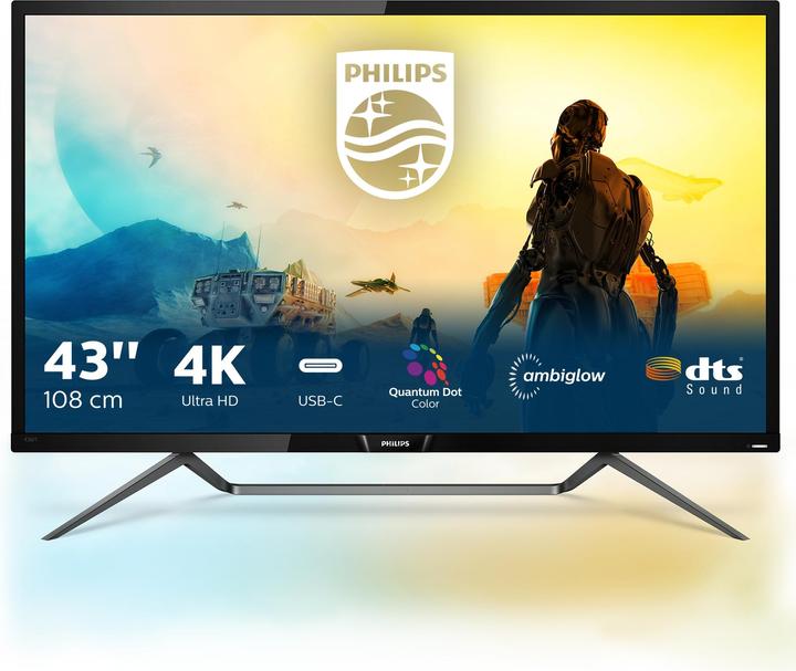 Philips 436m6vbpab/00 (3840 x 2160 Pixels, 42.50")