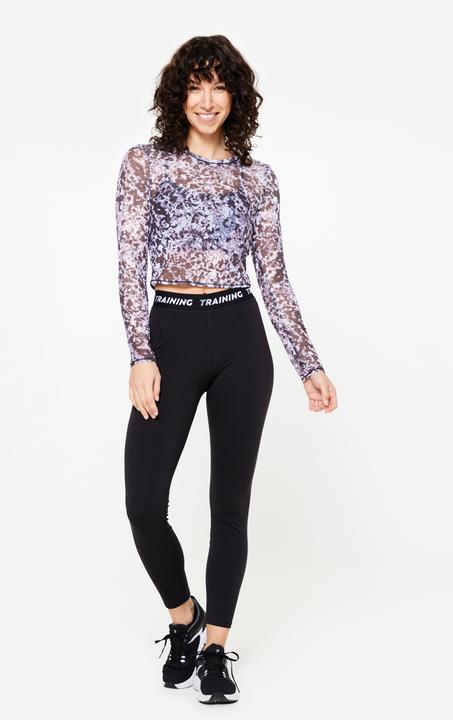 Actual product image Domyos Long sleeve shirt crop top - multicoloured (38)