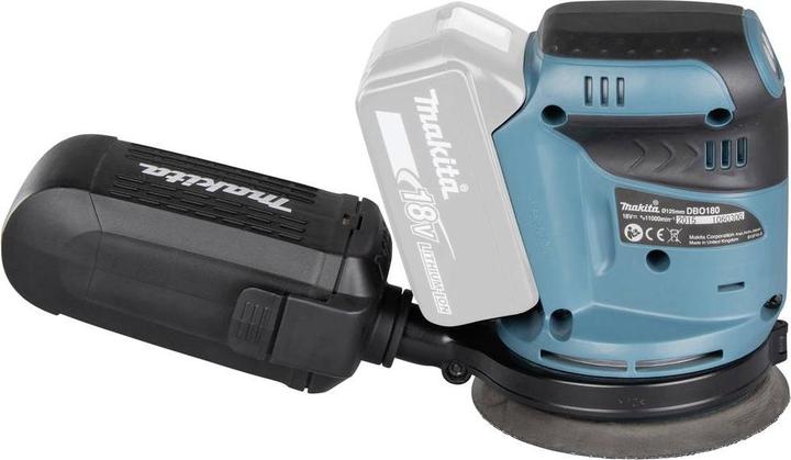 Actual product image Makita Accumulator orbital sander (Eccentric grinder)
