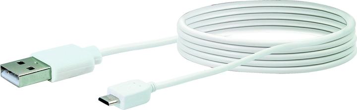 Immagine prodotto Schwaiger LK200M532 2m USB A Micro-USB A Cavo USB bianco (2 m, USB 2.0)
