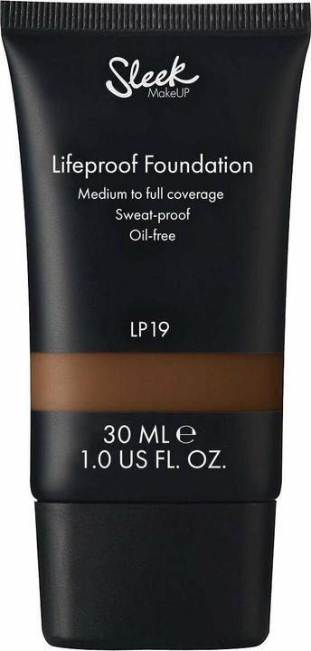 Produktbild Sleek MakeUP Lifeproof Oil Free High Cover Cream Foundation Lp19 - 30 Ml