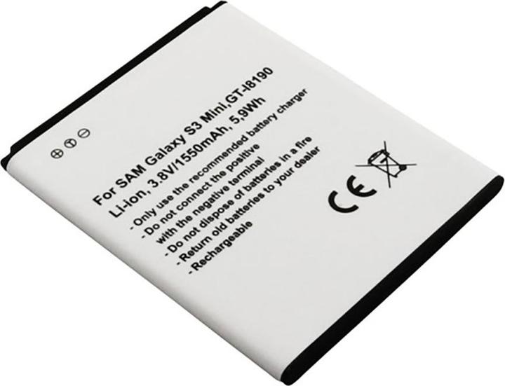 Actual product image Avizar Li-Ion Akku 3.8V 1550mAh NFC Galaxy S3 Mini
