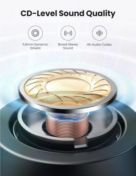 Produktbild Ugreen HiTune (keine Geräuschunterdrückung, 9 h, Kabellos)