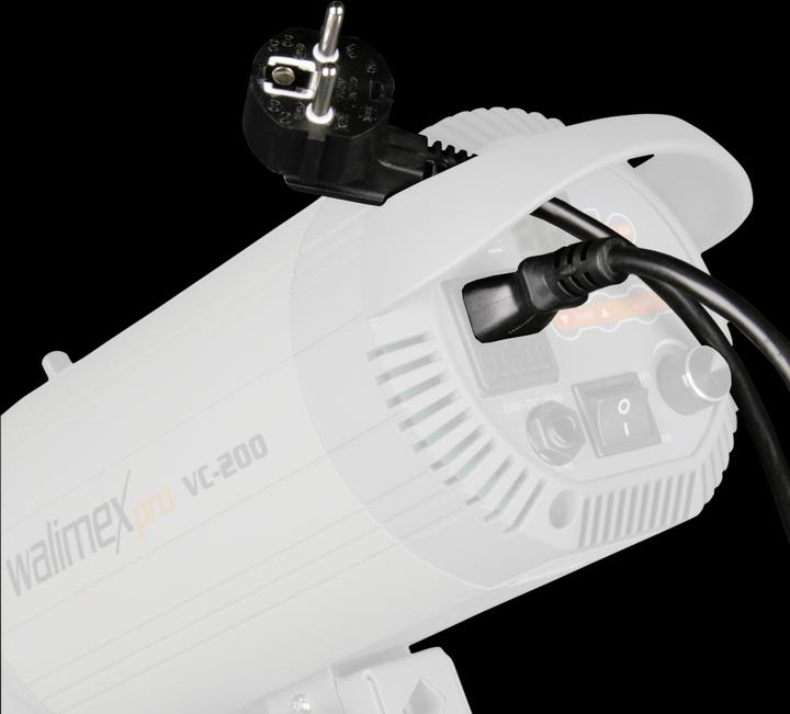 Produktbild Walimex Netzkabel 4m mit Kaltgerätestecker (4 m)