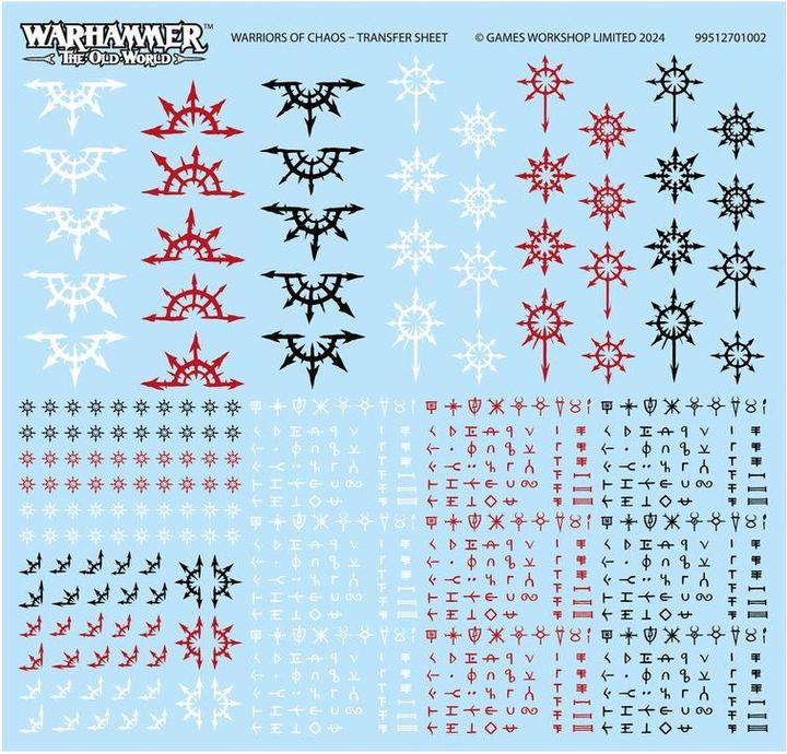 Valori nutrizionali e ingredienti Games Workshop Warhammer ToW - Guerrieri del Caos: Battaglione (Materiale sintetico)