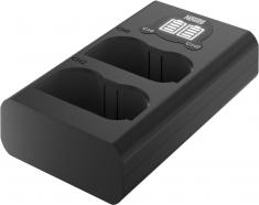 Produktbild Newell Set aus DL-USB-C Zweikanal-Ladegerät und zwei EN-EL15b-Akkus für Nikon (Kamera Akku Ladegerät)