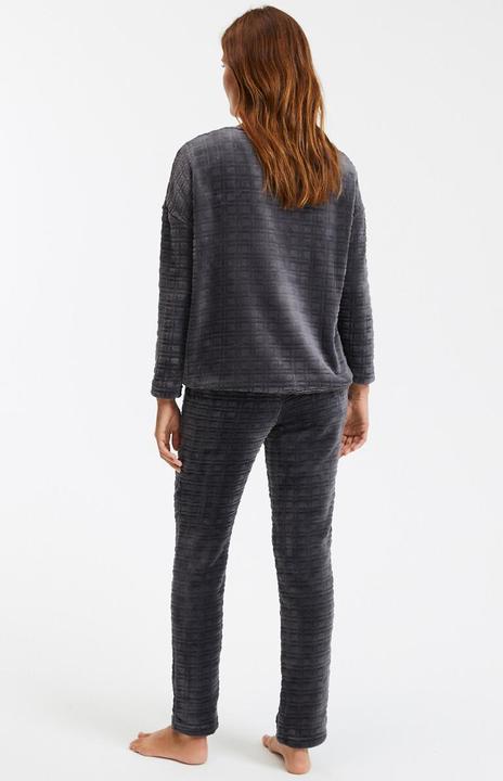 Produktbild La Redoute Collections Fleece-Pyjama mit langen Ärmeln (34)