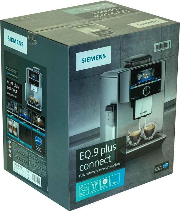 Actual product image Siemens EQ.9 plus connect s500