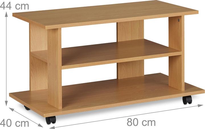 Actual product image Relaxdays TV Board (80 x 40 x 45 cm)