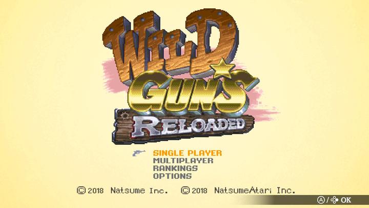 Actual product image Natsume Wild Guns - Reloaded (Switch, Switch Lite, Switch OLED, EN, FR)