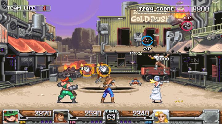 Actual product image Natsume Wild Guns - Reloaded (Switch, Switch Lite, Switch OLED, EN, FR)