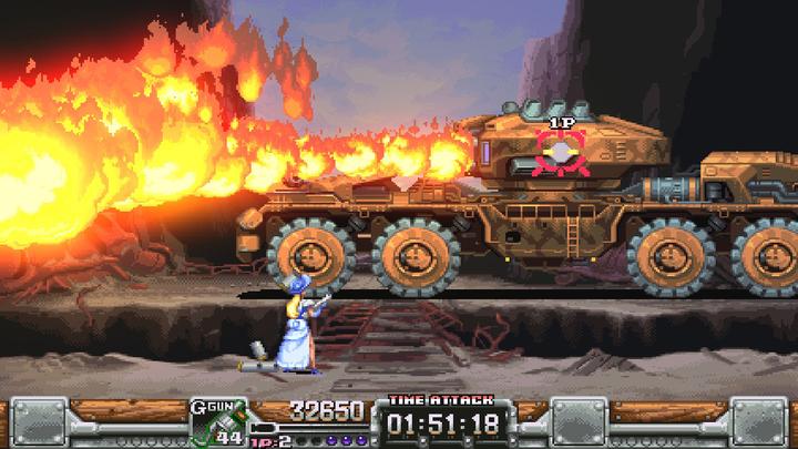 Actual product image Natsume Wild Guns - Reloaded (Switch, Switch Lite, Switch OLED, EN, FR)