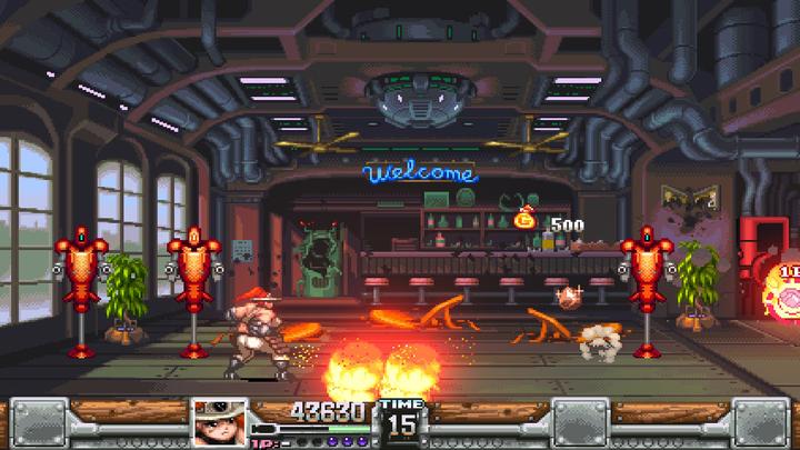 Actual product image Natsume Wild Guns - Reloaded (Switch, Switch Lite, Switch OLED, EN, FR)