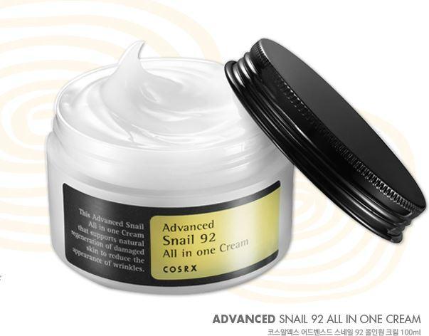 Produktbild Cosrx Advanced Snail 92 All In One Cream (100 ml, 24h Creme)