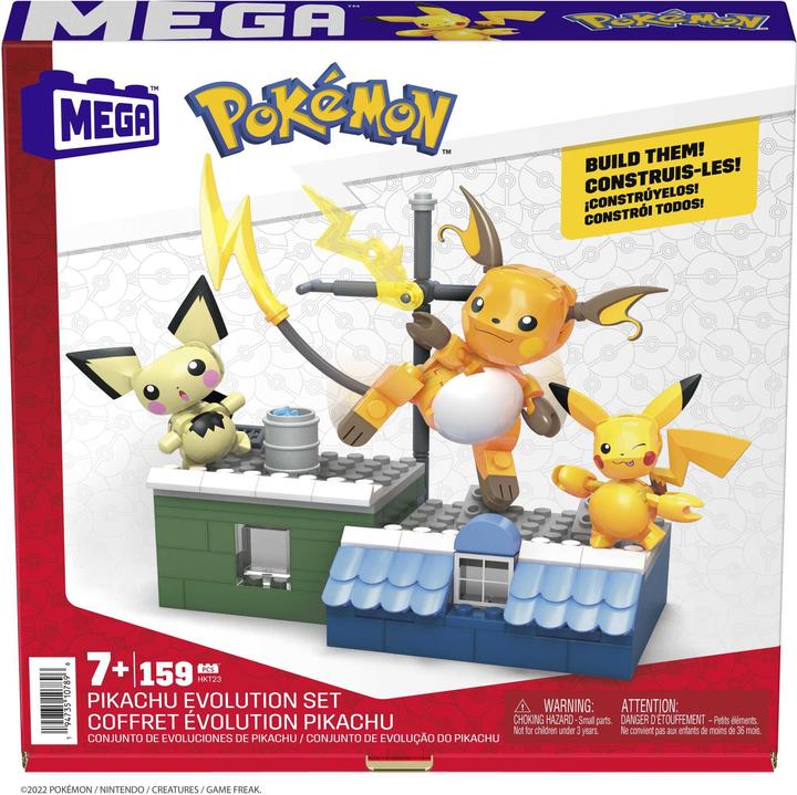Produktbild MEGA Pokémon Pikachu Evolution Set