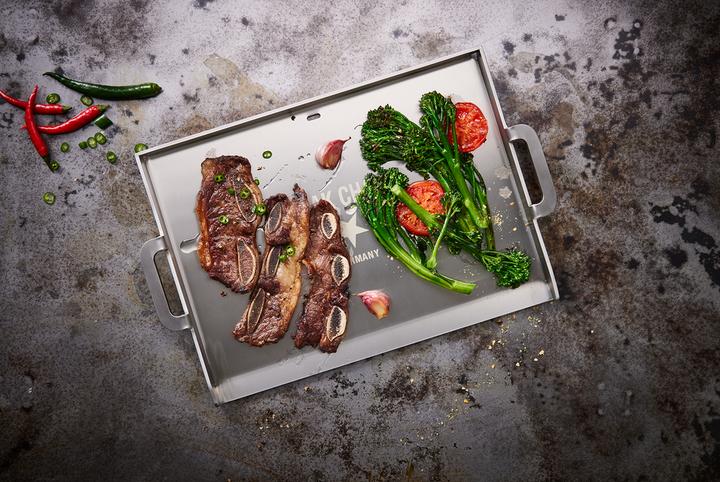 Actual product image Steakchamp Plancha grill surface