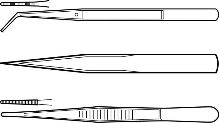 Actual product image Tecwerk Tweezer set 3-part