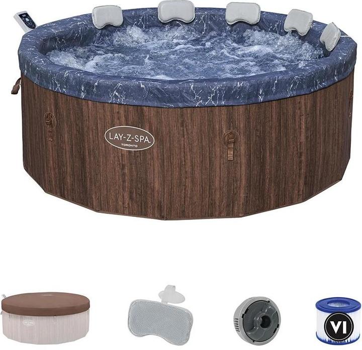 Immagine prodotto Bestway Lay-Z-Spa Toronto ThermaCore SmartAirjet (7 pers.)