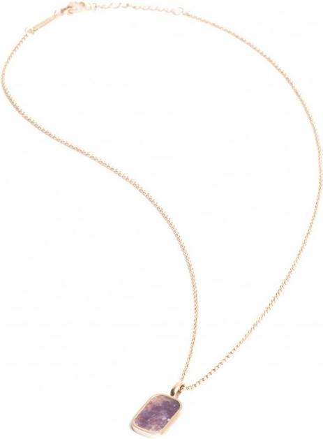 Immagine prodotto Didyma Collana - Pietra Naturale Diaspro - 42+3 cm (Acciaio inossidabile 316L)