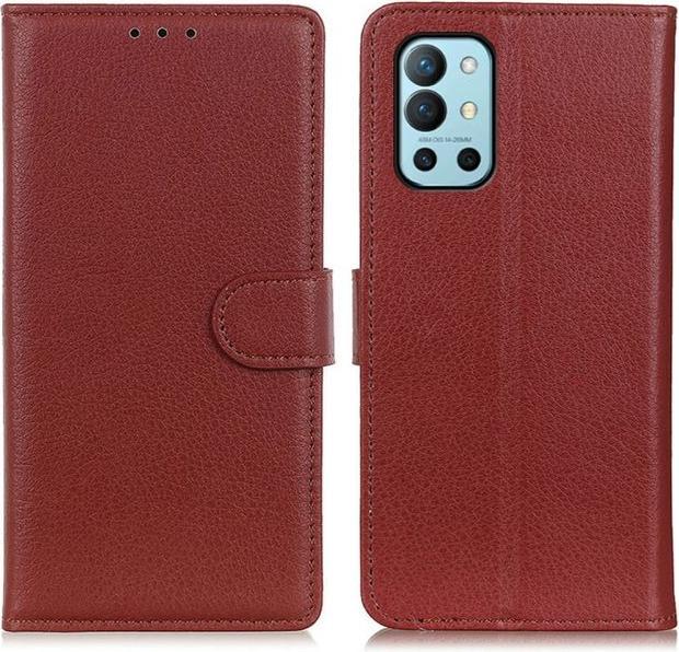 Produktbild MU Classic Litchi Leder Bookcover Series (OnePlus 9R)