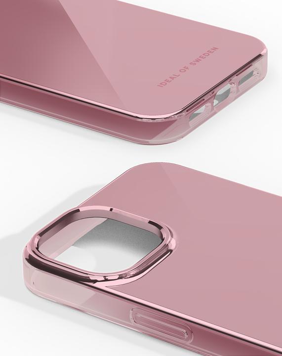 Actual product image iDeal Of Sweden iPhone 15 Plus Clear Case, Mirror Rose Pink (Apple iPhone 15 Plus)